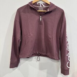 Women Calvin Klein Performance Quarter Zip